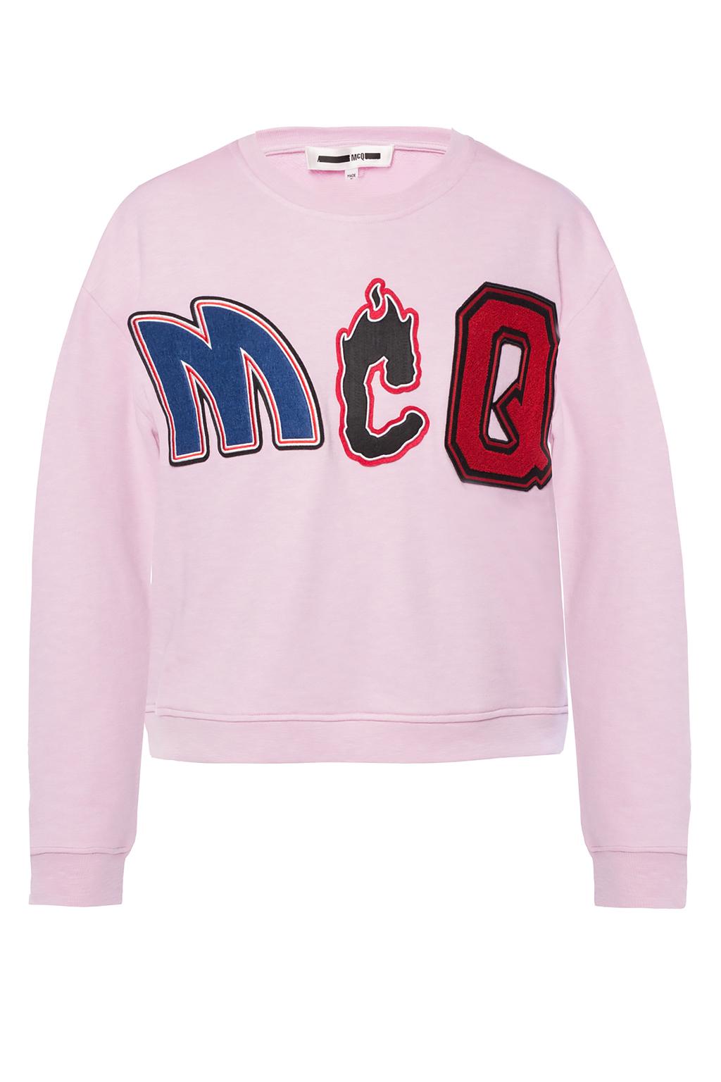 Mcq store logo sweatshirt